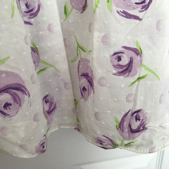 Marc & Maddie Floral Dress With Long Sleeve Shrug Girls Size 12 Purple White - Picture 4 of 11